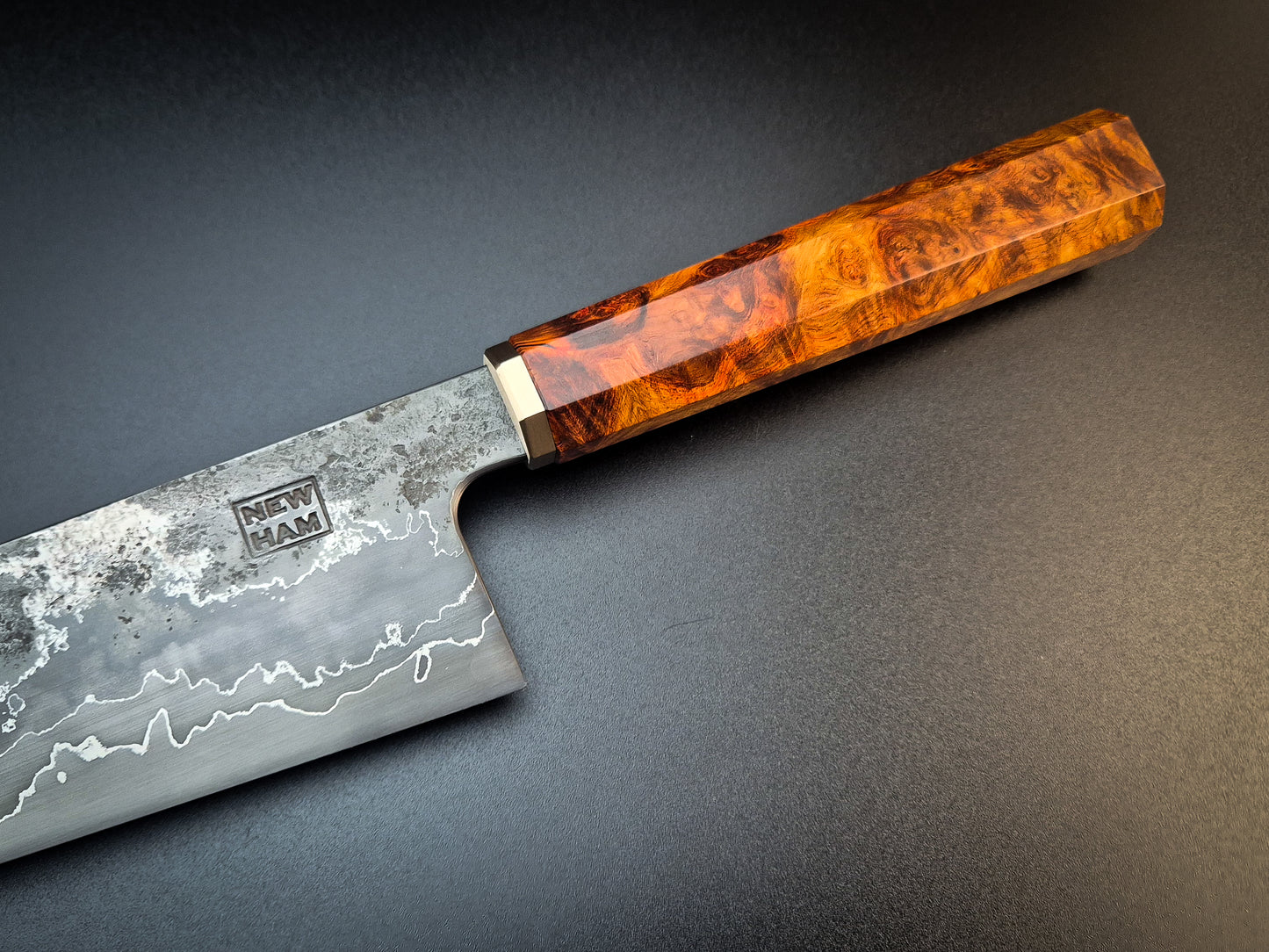 52100 Iron Multi-Clad Gyuto