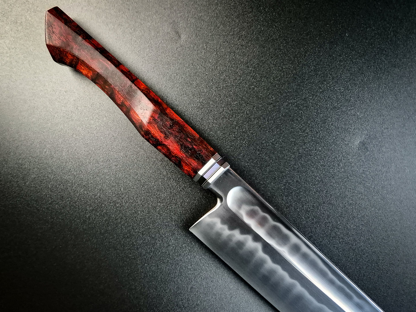 Fullered Honyaki Sujihiki