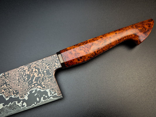 Copper Damascus Gyuto