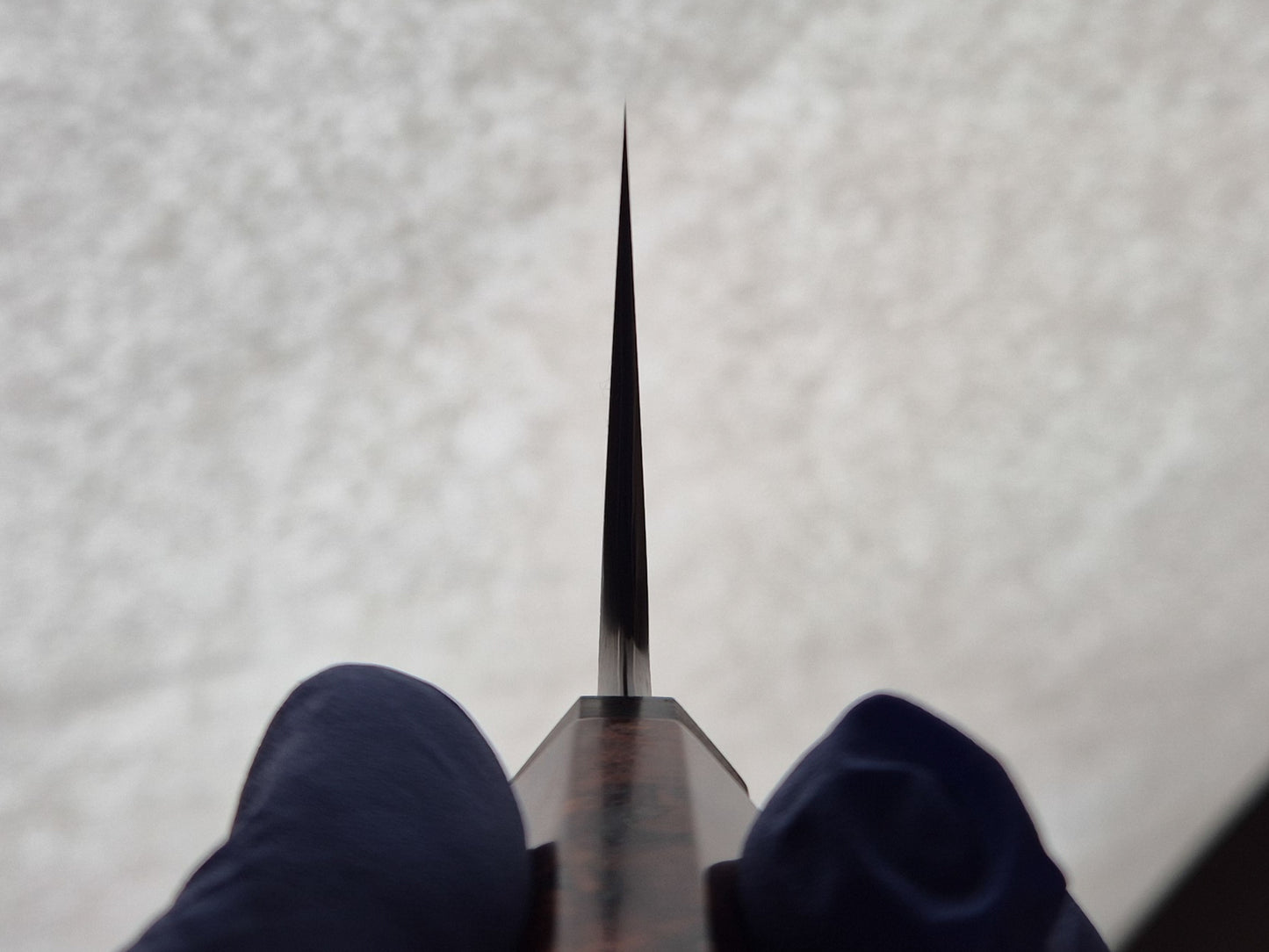 Wrought and Damascus Gyuto