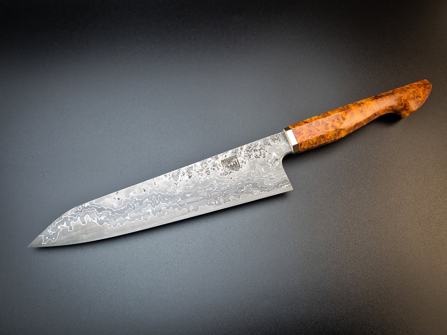 White 2 Iron Multi-clad Gyuto