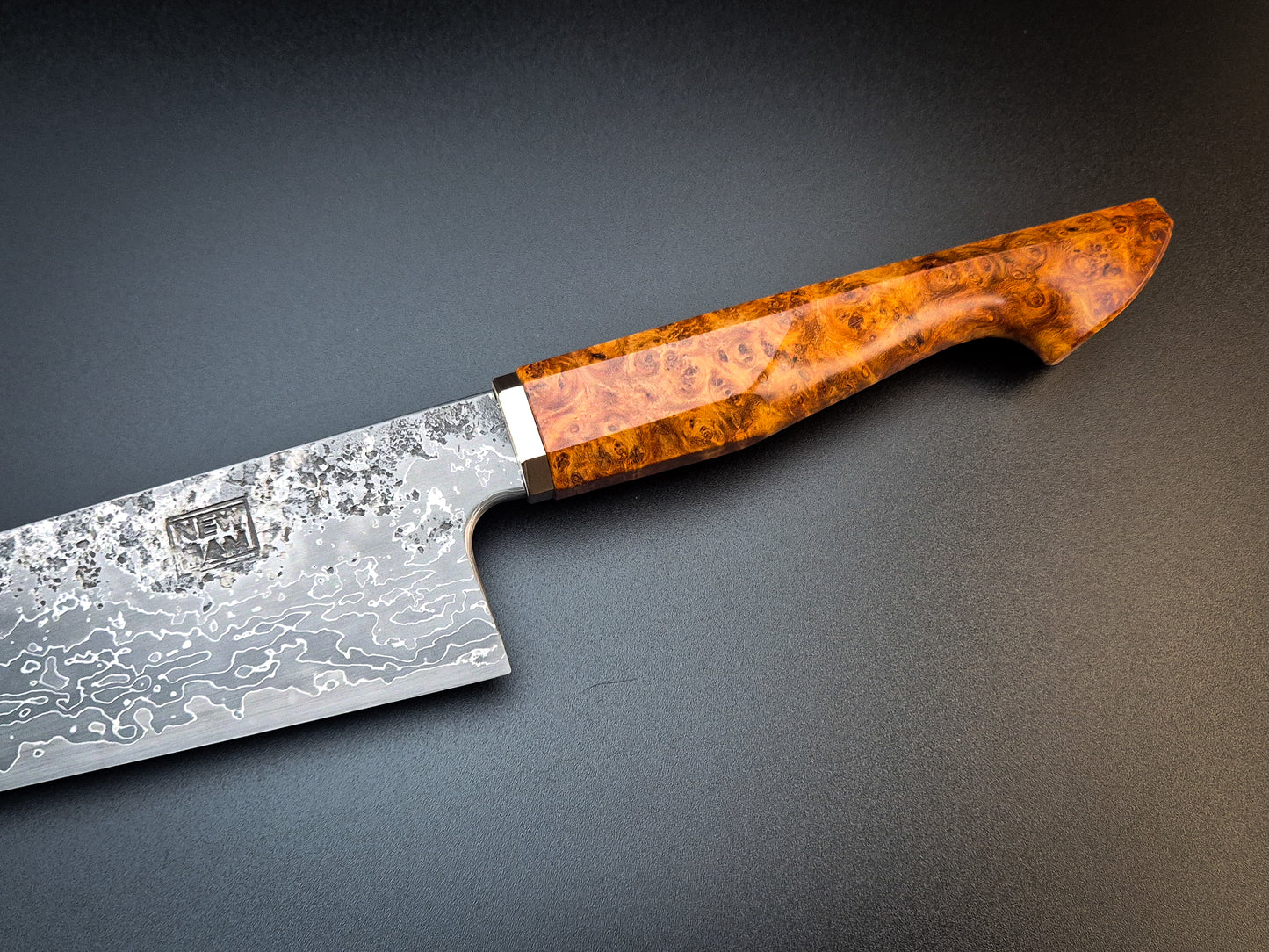 White 2 Iron Multi-clad Gyuto
