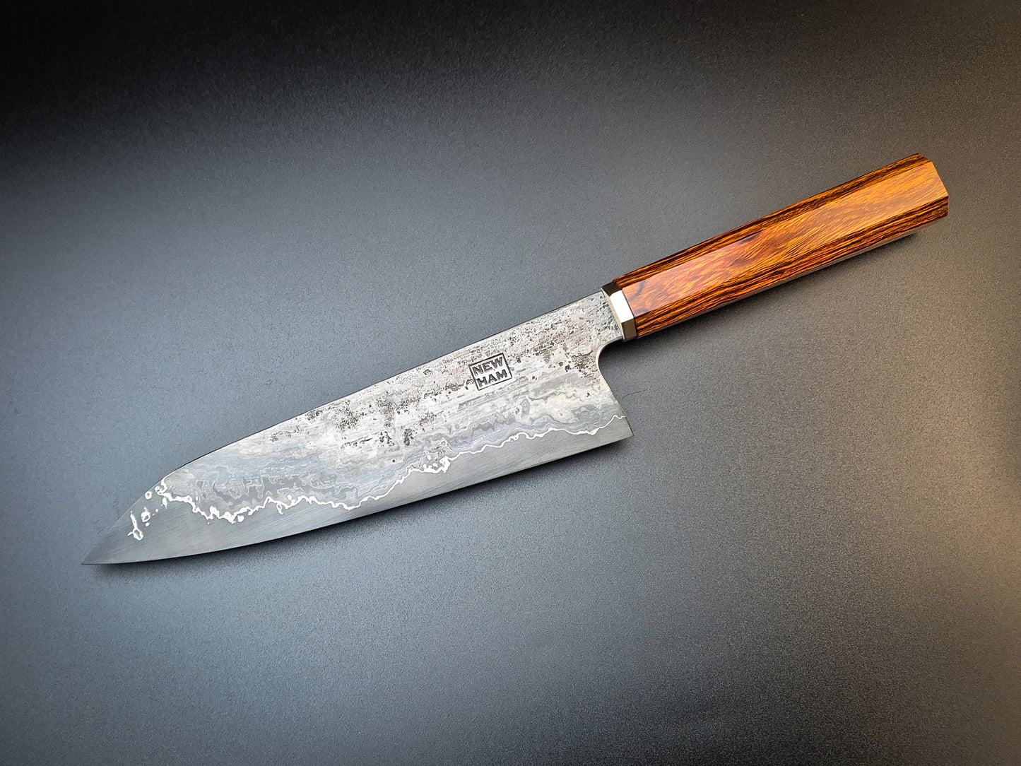 Blue 2 and Wrought Gyuto