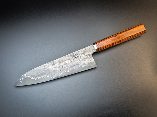 Blue 2 and Wrought Gyuto
