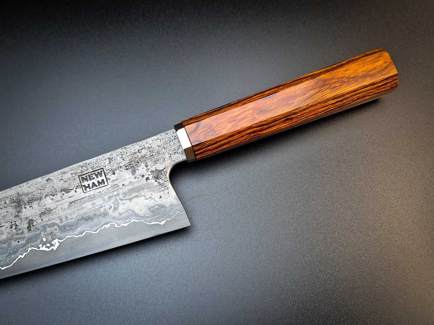 Blue 2 and Wrought Gyuto
