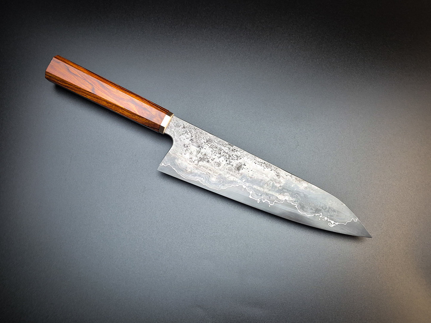 Blue 2 and Wrought Gyuto