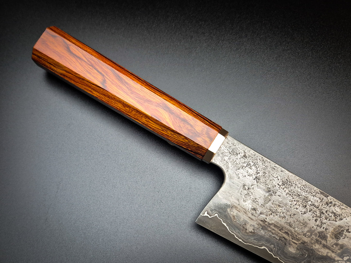 Blue 2 and Wrought Gyuto