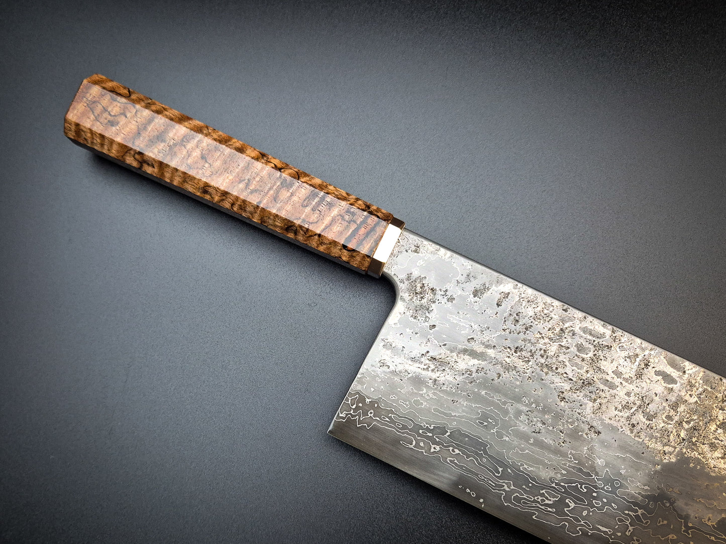 White 2 Iron Multi-clad Nakiri